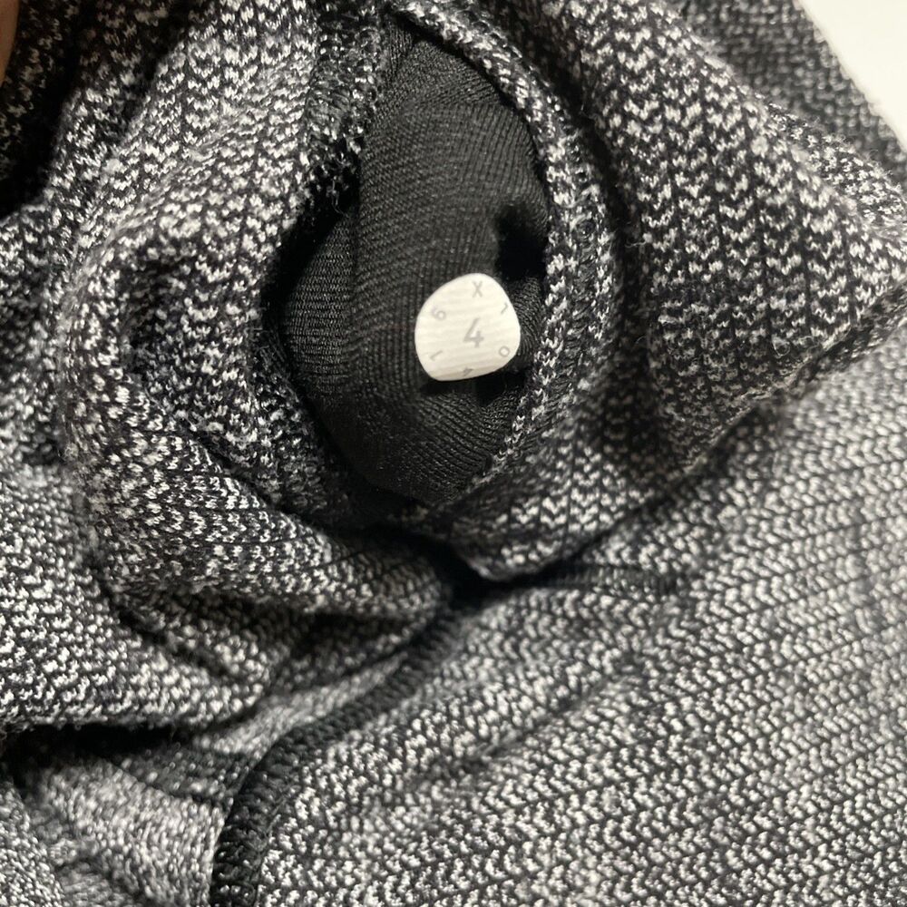Lululemon Wunder Under Pant Hi-Rise 31" Luon Variegated Knit Heathered Black 4 - Picture 8 of 8